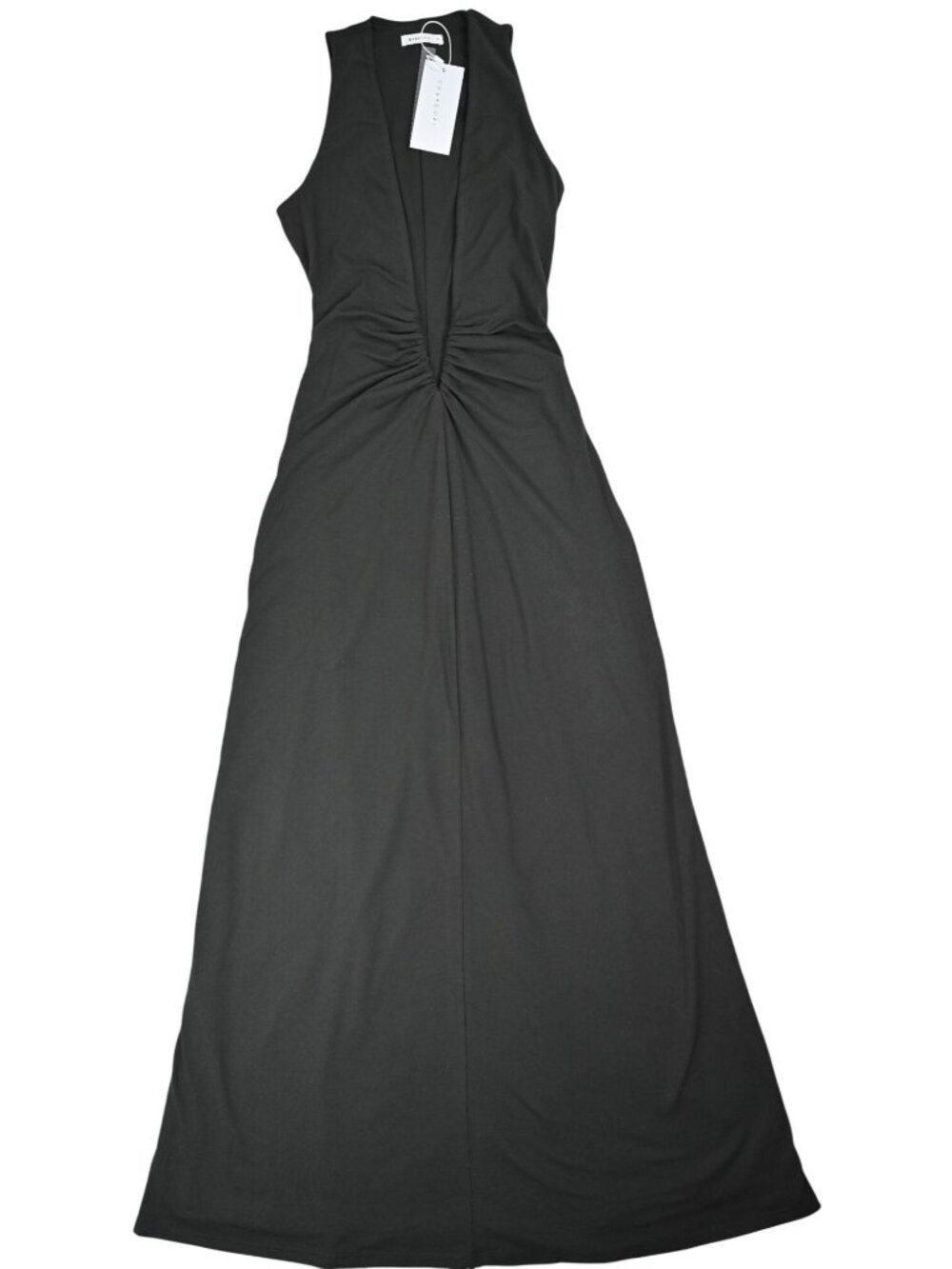 Charcoal Avril Maxi Dress in Black